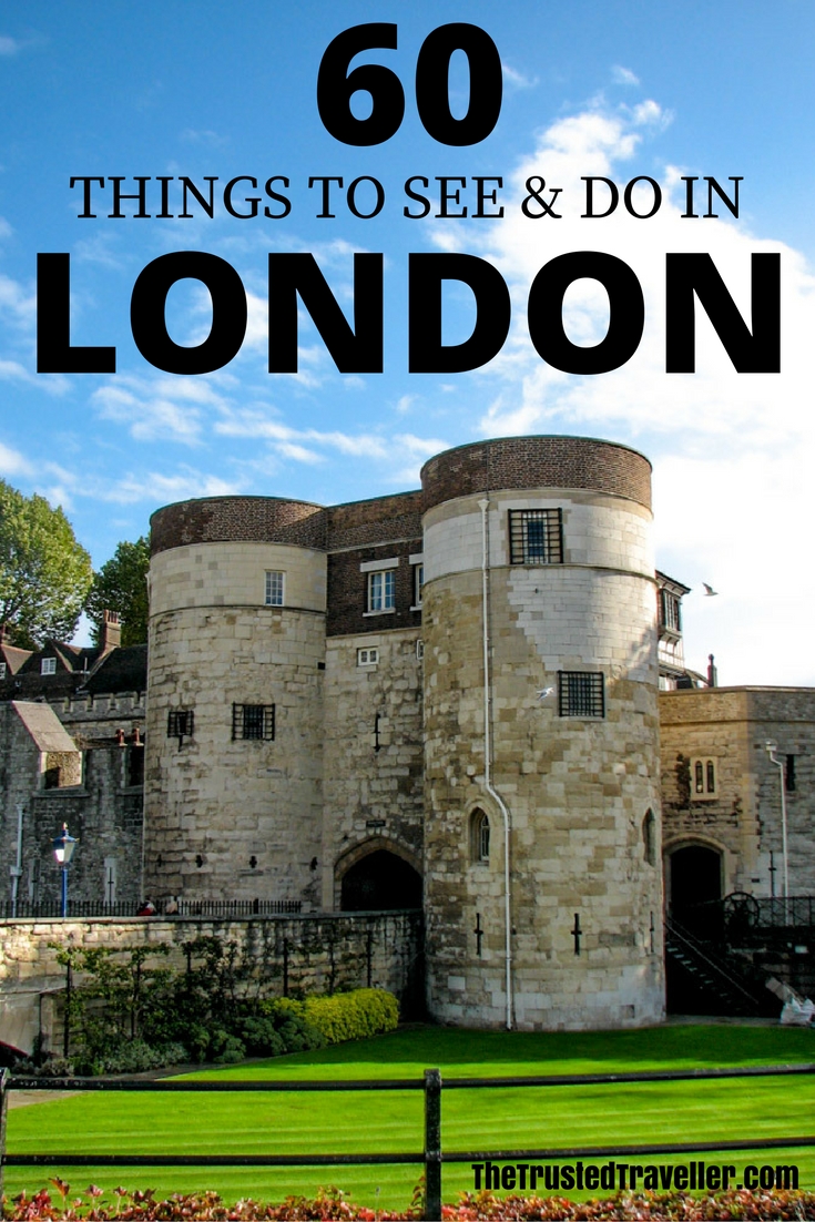 The Tower of London is a not to be missed attraction in London - 60 Things to See & Do in London - The Trusted Traveller
