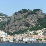 Appraoching Amalfi from the water