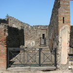The ruins of a residence from the Roman times