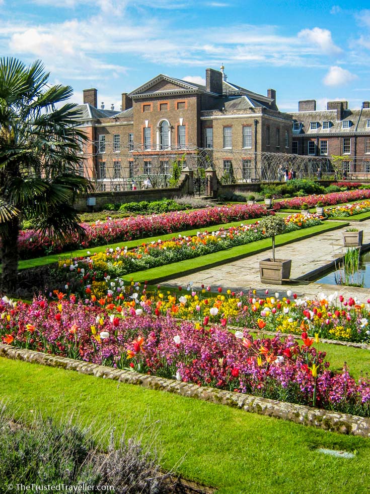 Kensington Palace Gardens, one of the free parks and gardens in London - 30 Free London Attractions - The Trusted Traveller