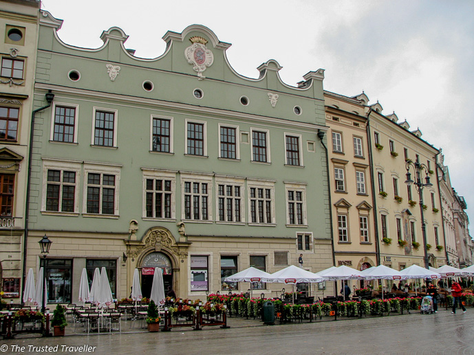 Restaurants line the Rynek Glowny (Main Market Square) - Things to Do in Krakow, Poland - The Trusted Traveller