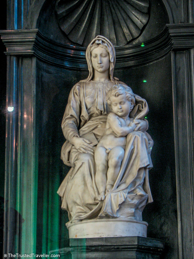 Michelangelos Madonna and Child in the Church of Our Lady in Bruges in Belgium - Things to Do in Bruges - The Trusted Traveller