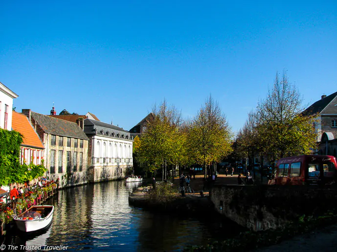 Don't miss out on taking a canal cruise in lovely Bruges in Belgium - Things to Do in Bruges - The Trusted Traveller