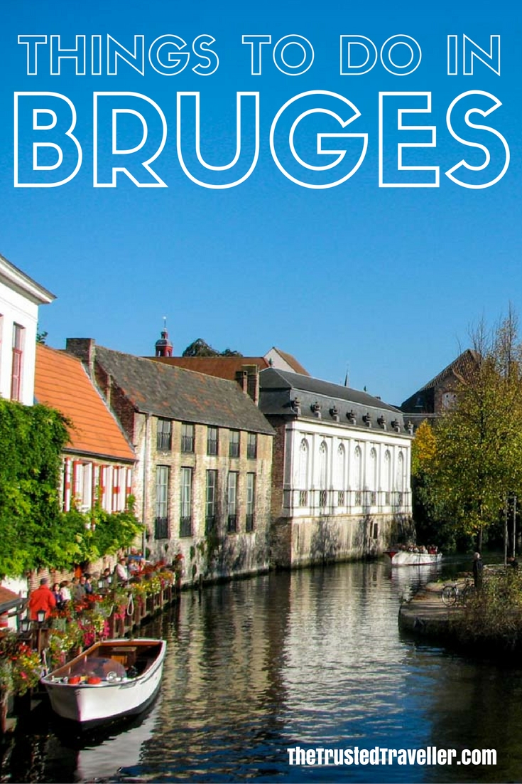 Don't miss out on taking a canal cruise in lovely Bruges in Belgium - Things to Do in Bruges - The Trusted Traveller