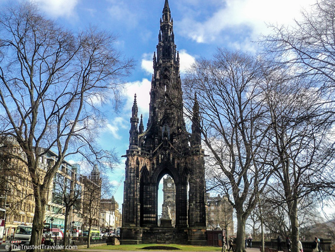 The Scott Monument in Edinburgh - Things to Do in Edinburgh - The Trusted Traveller