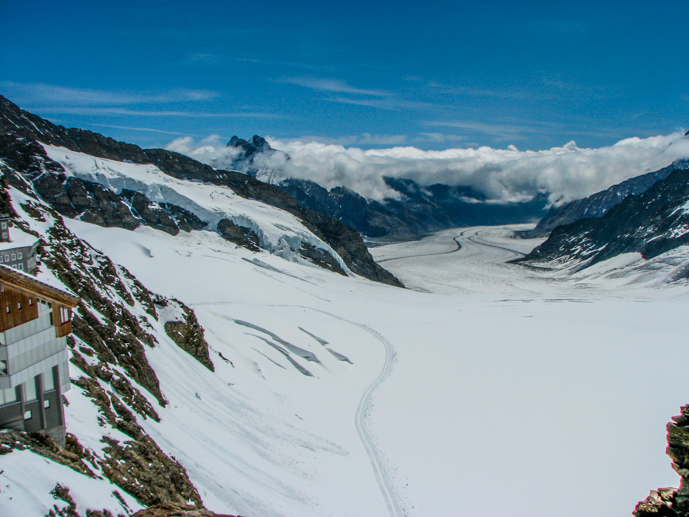 The glacier on the top of Jungrau - Things to Do in Interlaken - The Trusted Traveller