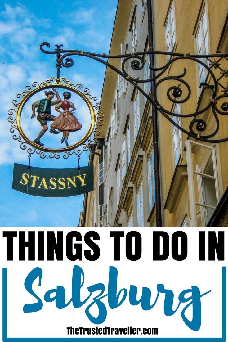 One of the most popular store signs on Salzburg's Getreidegasse - Things to Do in Salzburg - The Trusted Traveller