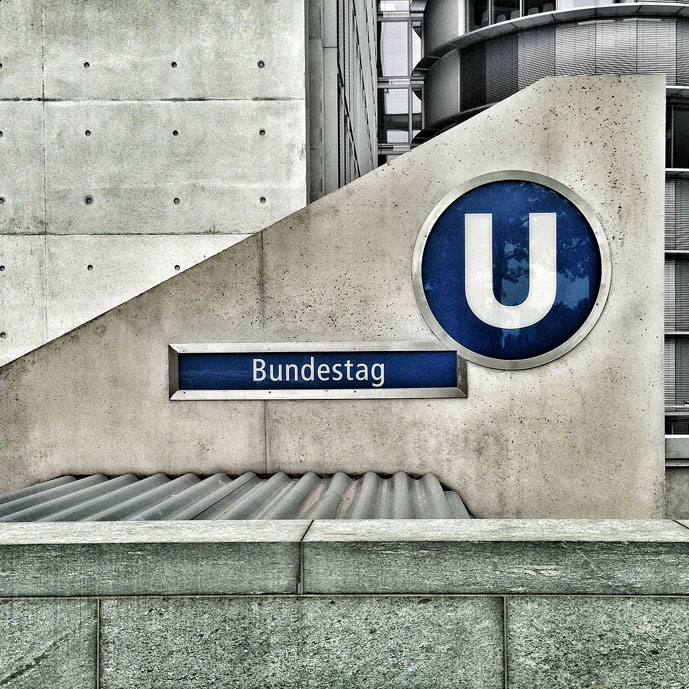 U-Bahn signage - Getting Around Berlin - The Trusted Traveller