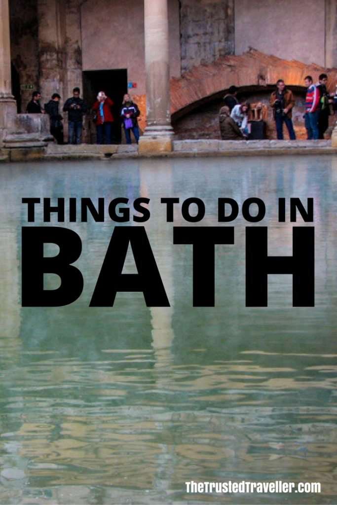 The Roman Baths are the biggest attraction on Bath, England. Don't miss