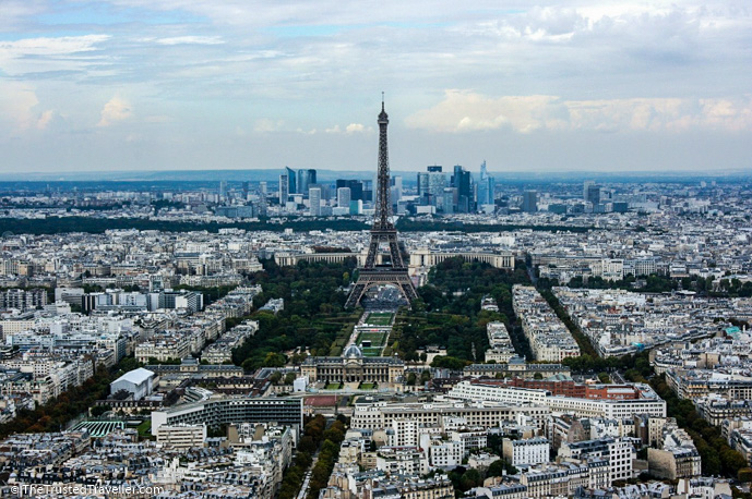 The view from Montparnasse Tower - 30 Things to Do in Paris - The Trusted Traveller