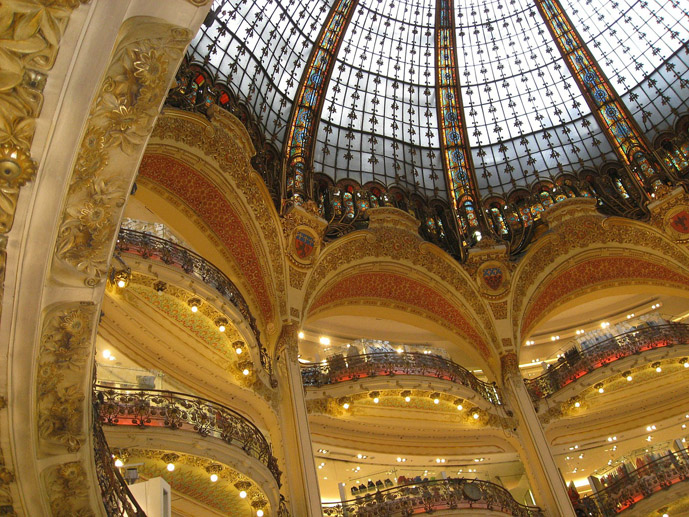 Inside Galeries Lafayette - 30 Things to Do in Paris - The Trusted Traveller