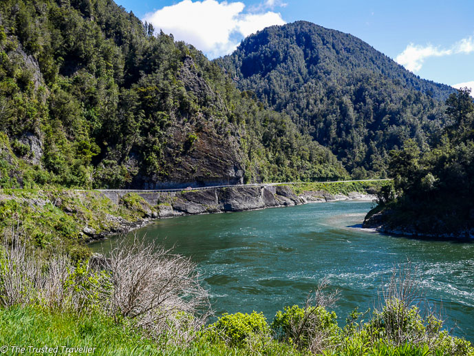 Hawks Crag from the Kilkenny Lookout - Driving New Zealand's Wild West Coast - Things to See & Do - The Trusted Traveller