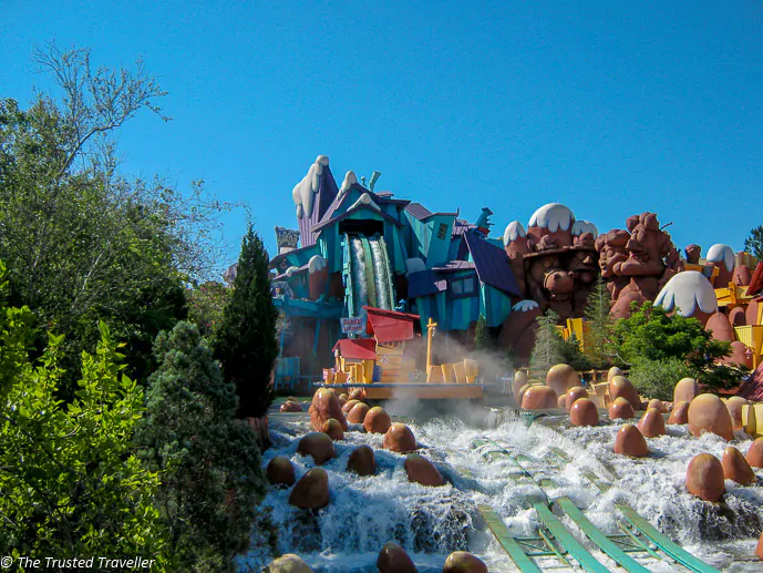 Dudley Do Right's Ripsaw Falls ride at Islands of Adventure - Guide to the Orlando Theme Parks - The Trusted Traveller
