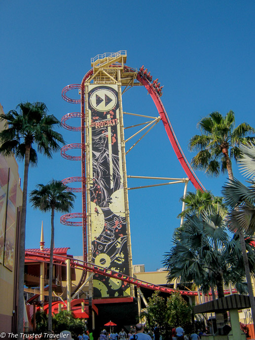 The Hollywood Rip Ride Rockit Rollercoaster at Universal Studios - Guide to the Orlando Theme Parks - The Trusted Traveller