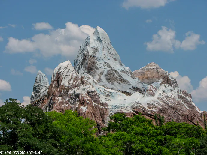 Replica Kilimanjaro at Disney's Animal Kingdom - Guide to the Orlando Theme Parks - The Trusted Traveller