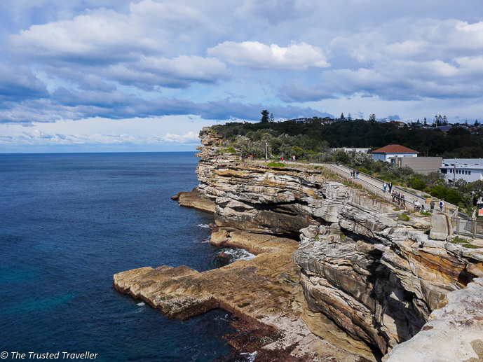 View from The Gap at Watsons Bay