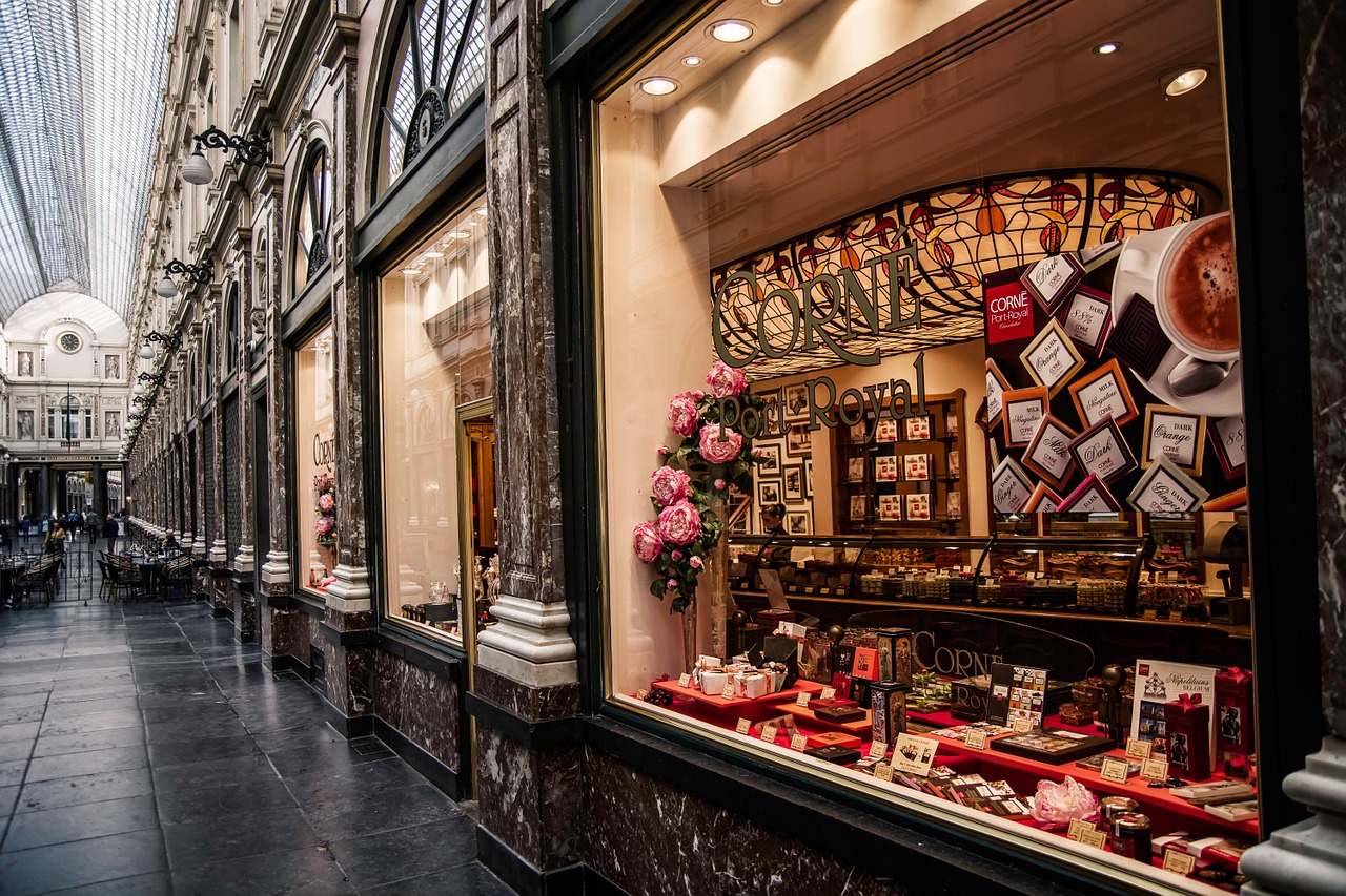 A chocolate shop in Brussels - Belgium Travel Guide - The Trusted Traveller