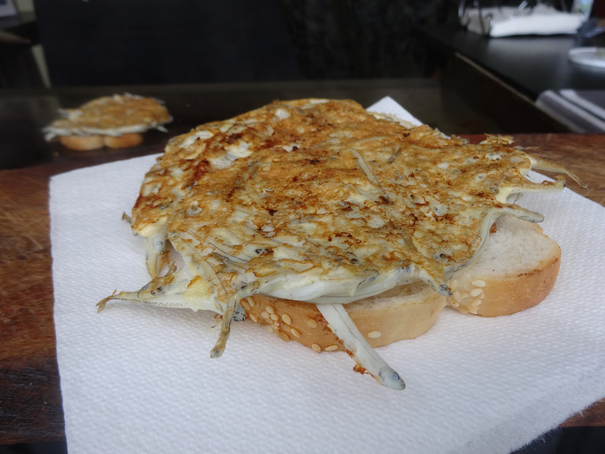 Whitebait patty - The Spectacular Drive from Franz Josef to Queenstown - The Trusted Traveller