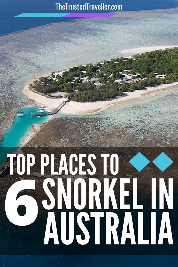 A bird's eye view of Heron Island - Top 6 Places To Snorkel In Australia - The Trusted Traveller