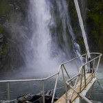Getting up close with the waterfalls of Milford Sound - Our Journey to Milford Sound - In Photos - The Trusted Traveller