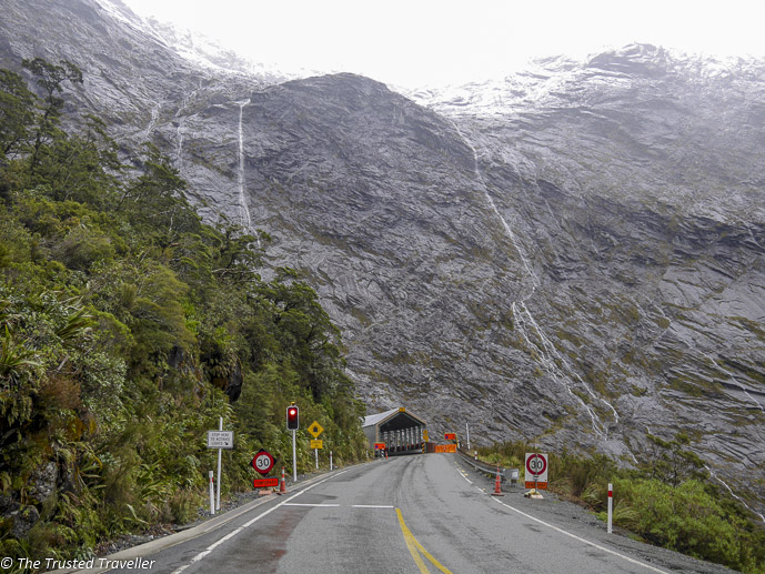 Entrance to the Homer Tunnel - Our Journey to Milford Sound - In Photos - The Trusted Traveller