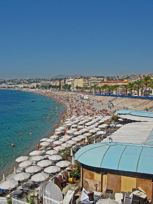 Nice Beach - The Best of France: A Two Week Itinerary - The Trusted Traveller