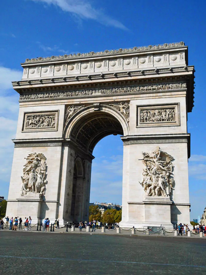 Arc du Triomphe - The Best of France: A Two Week Itinerary - The Trusted Traveller