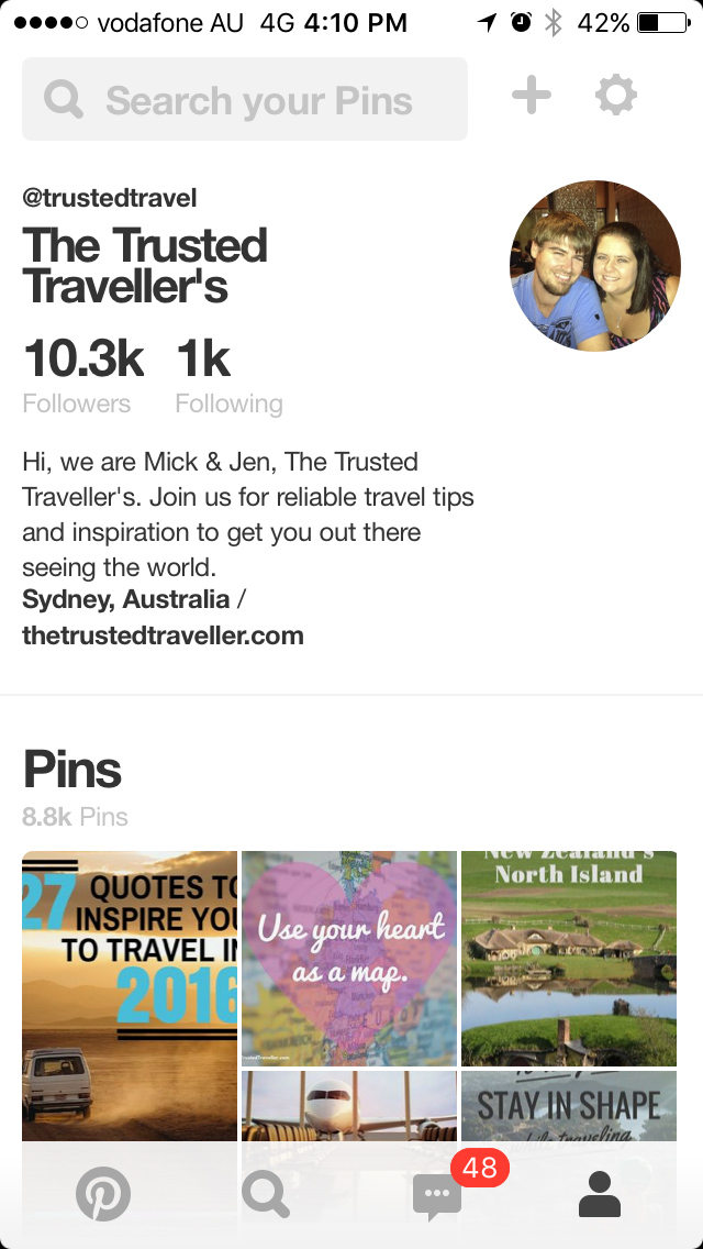 The Pinterest App - The Best Free Travel Apps to Help You Travel Smarter - The Trusted Traveller