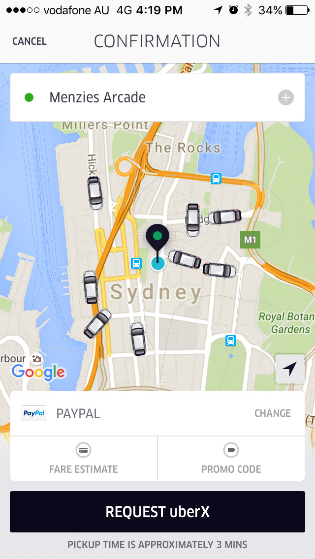 The Uber App - The Best Free Travel Apps to Help You Travel Smarter - The Trusted Traveller