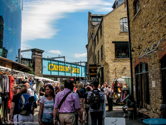 Camden Market, London - See the Best of England: A Three Week Itinerary - The Trusted Traveller