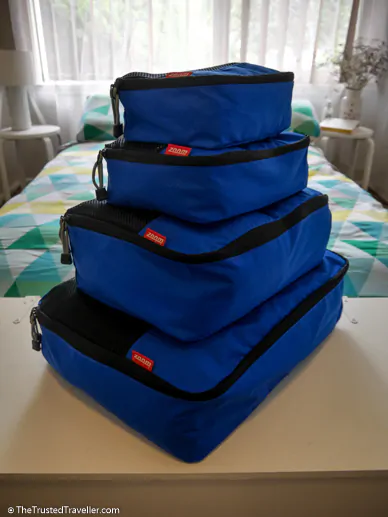 Zoomlite Packing Cubes - Our Must-Have Packing Accessory (plus you can win one too!) - The Trusted Traveller
