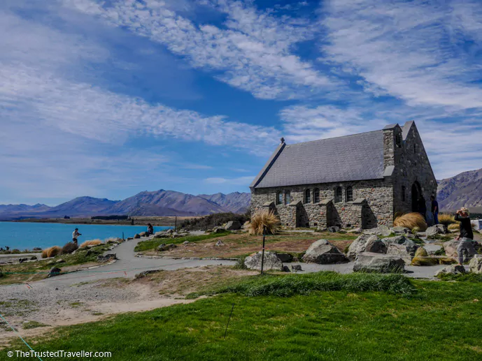 The Church of the Good Shepherd on the shores of Lake Tekapo - Things to Do in New Zealand's Mackenzie Basin - The Trusted Traveller