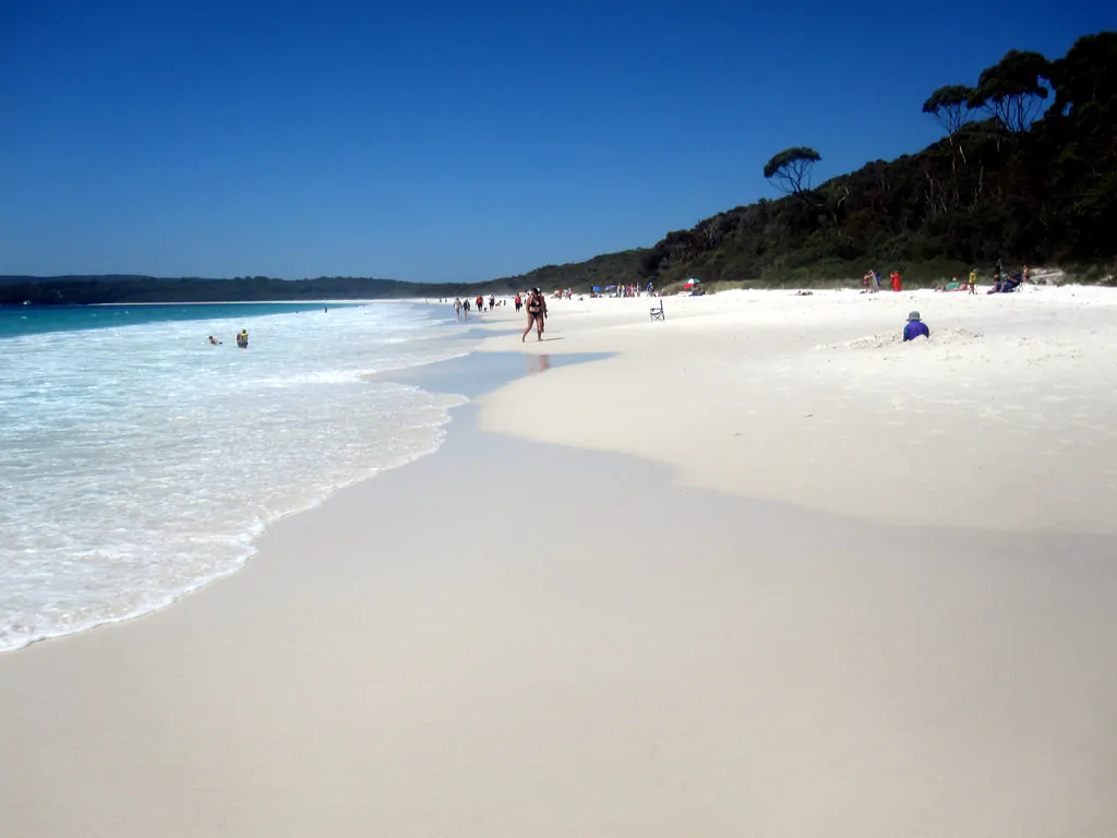 Hyams Beach in jervis Bay - The Trusted Traveller