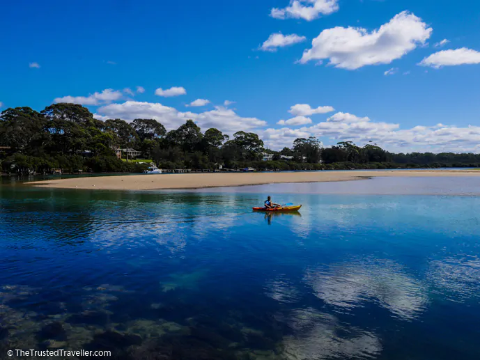 Kayaking at Mossy Point - Things to Do in Eurobodalla on the NSW South Coast - The Trusted Traveller