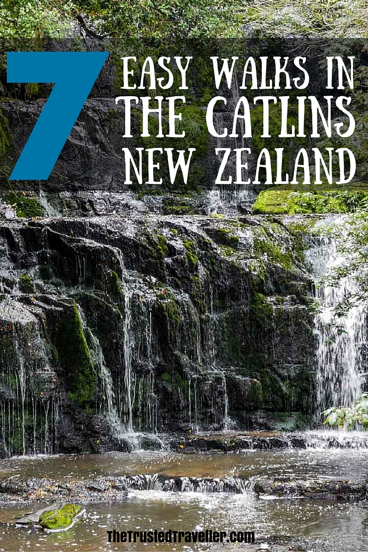 Purakaunui Falls - 7 Easy Walks in The Catlins, New Zealand - The Trusted Traveller