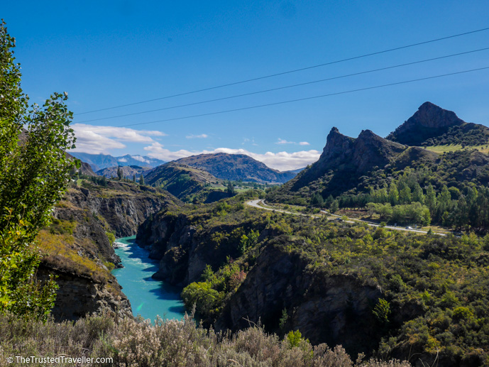 Kawarau River running through the Gibbston Valley - Self Guided Wine Tour of the Gibbston Valley, New Zealand - The Trusted Traveller