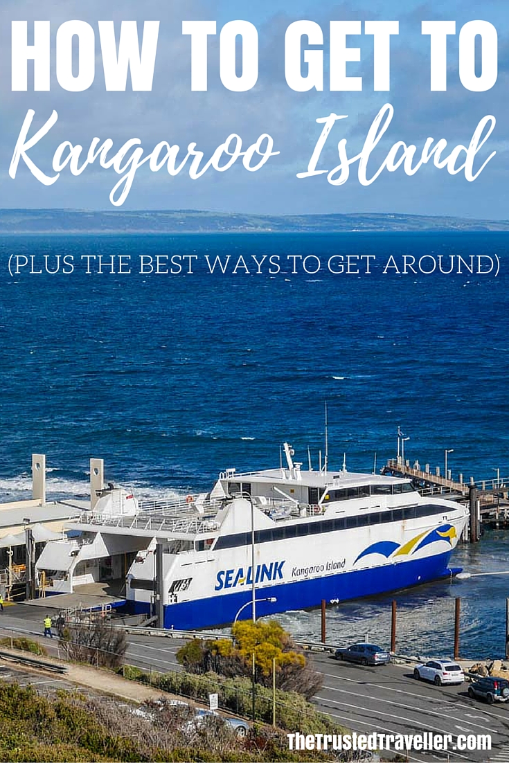 The SeaLink Ferry at Cape Jervis ready to depart for Kangaroo Island - How to Get to Kangaroo Island (plus the best ways to get around) - The Trusted Traveller