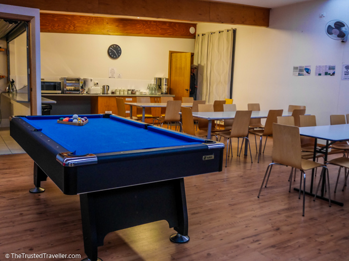 The pool table in the lounge/dining area - Vivonne Bay Lodge: Kangaroo Islands Best Flashpacker Accommodation - The Trusted Traveller