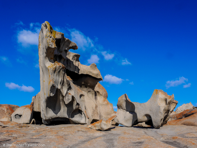 The Remarkable Rocks. One of the highlights you'll see when touring Kangaroo Island with SeaLink - How to Get to Kangaroo Island (plus the best ways to get around) - The Trusted Traveller