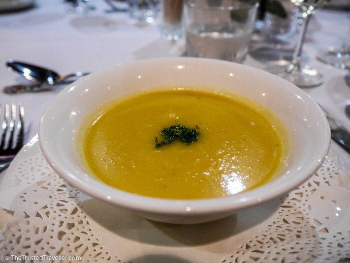 Parsnip and cauliflower soup - Our Luxury Murray River Cruise Aboard the PS Murray Princess - The Trusted Traveller