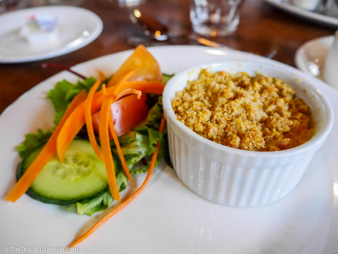 Smoked trout and salmon mornay - Our Luxury Murray River Cruise Aboard the PS Murray Princess - The Trusted Traveller