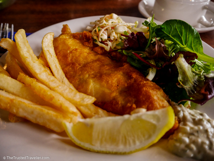 Fish & Chips - Our Luxury Murray River Cruise Aboard the PS Murray Princess - The Trusted Traveller