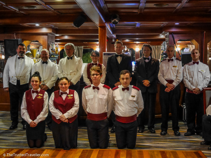 Our fabulous crew - Our Luxury Murray River Cruise Aboard the PS Murray Princess - The Trusted Traveller