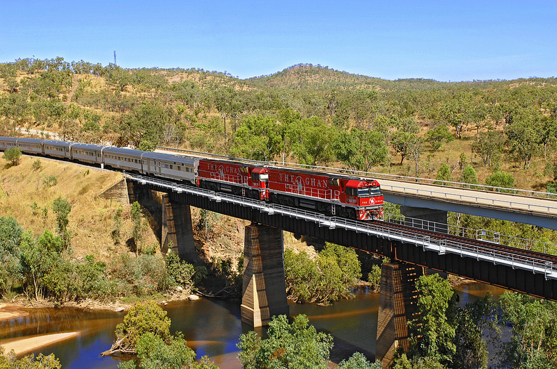 The Ghan (image credit) - The Complete Guide to Getting Around Australia - The Trusted Traveller