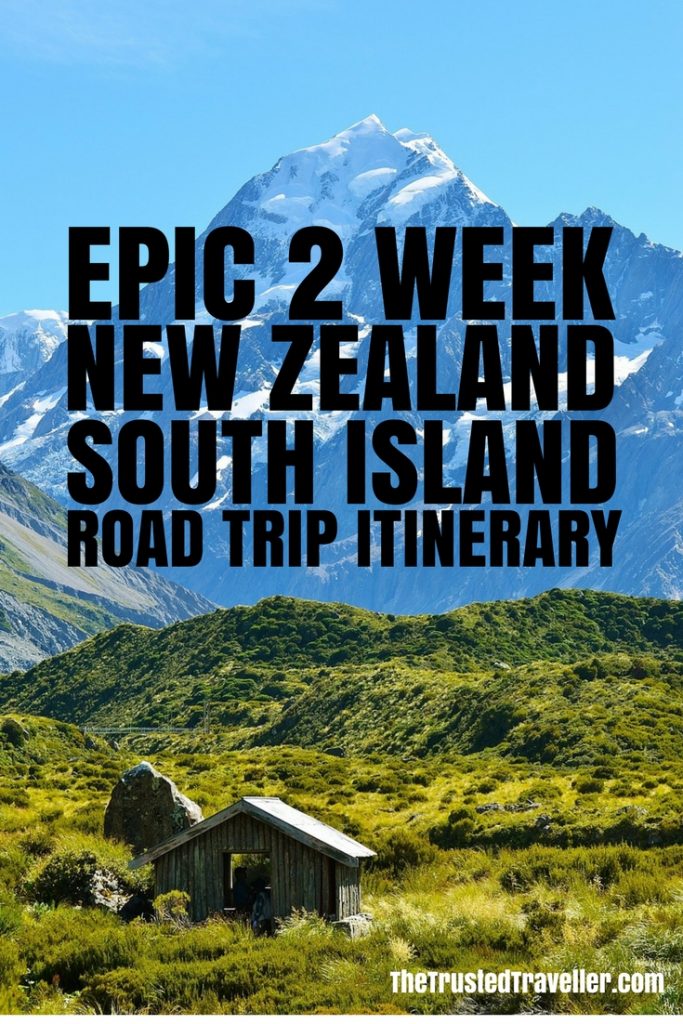 south island trip suggestions