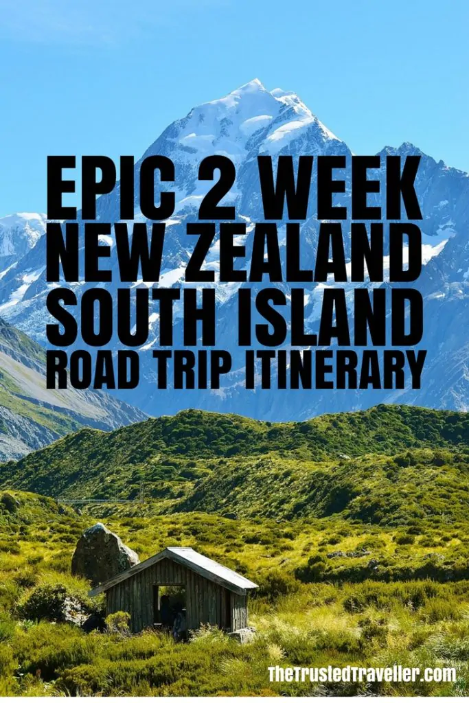 south island trip ideas