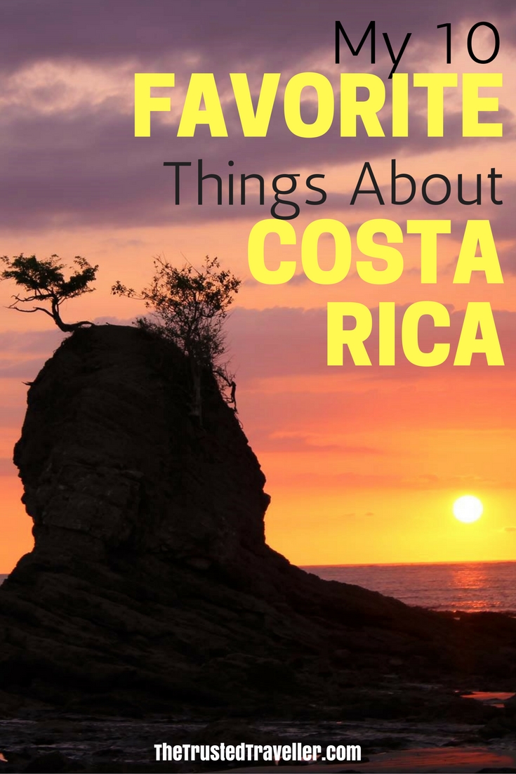 Costa Rican sunsetsare one of my favorite things about the country - My 10 Favorite Things About Costa Rica -The Trusted Traveller