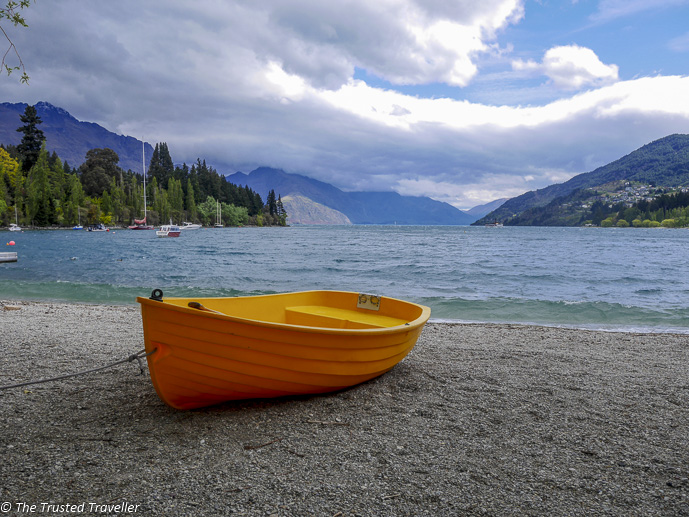 Lake Wakatipu in Queenstown - Two Week New Zealand South Island Road Trip Itinerary - The Trusted Traveller