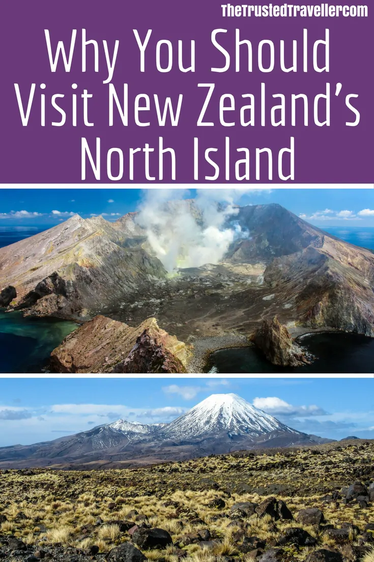 Planning a Trip to New Zealand? Why You Should Visit the North Island - The Trusted Traveller - Images and post by https://au.pinterest.com/flyingandtravel/