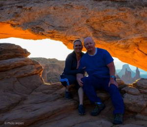 Dave-Jamie-Photo-Jeepers-Mesa-Arch-Canyonlands-copyright - Canyonlands National Park - Island in the Sky - The Trusted Traveller